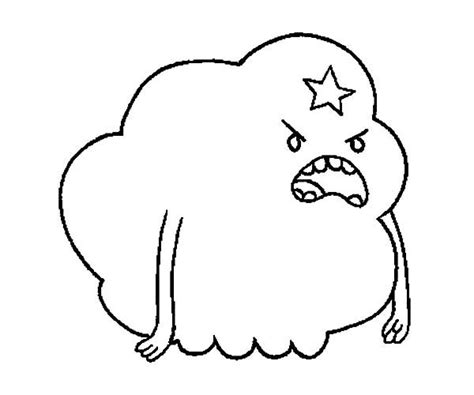 Lumpy Space Princess Yelling At Someone Coloring Pages - Download ...