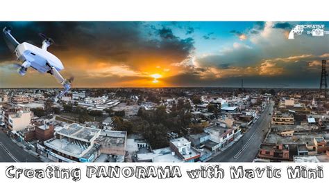 How To Shoot Panorama With Dji Mavic Mini Youtube