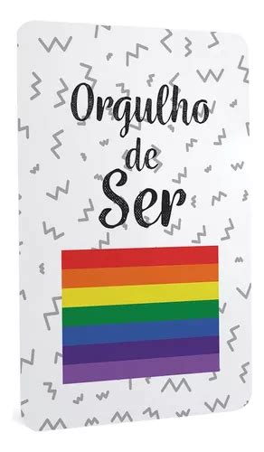 Placa De Metal Bandeira Do Orgulho Gay De Parcelamento Sem