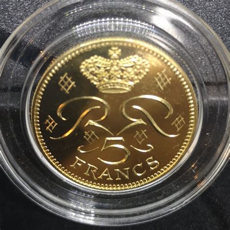 Monaco 5 Francs 1974 Rainier Iii Essai In Gold Catawiki