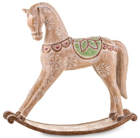 Figurka koń konik na biegunach ozdoba retro o208a 12678634736 Allegro pl