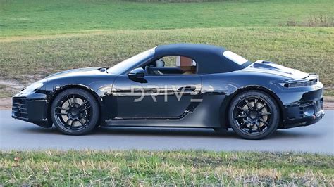 Spy Photos Of The Electric Porsche Boxster Update Drive