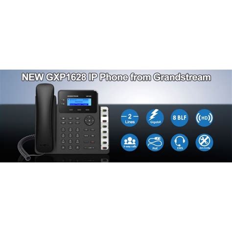 Grandstream GXP1628 IP Phone - Wholesale Distributor Cisco, Cables ...