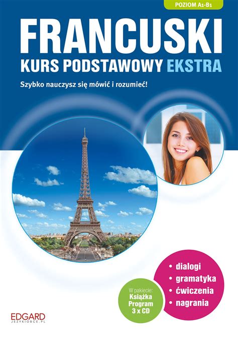 Francuski Kurs podstawowy EKSTRA WYDANIE książka TaniaKsiazka pl