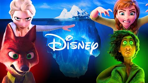 L ICEBERG des THÉORIES DISNEY 28 Théories Secrètes sur les Films