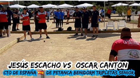 Cto De Espa A Benidorm Tripletas Senior Categor A C P La