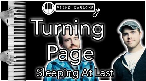 Turning Page Sleeping At Last Piano Karaoke Instrumental Chords