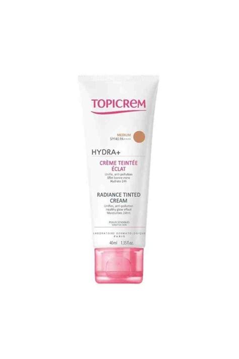 Topicrem Hydra+ Radiance Tinted Medium Spf40 Cream 40ml Fiyatı ...