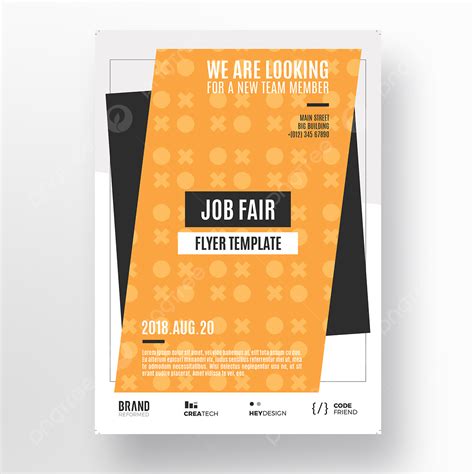 Job Fair Flyer Template Free