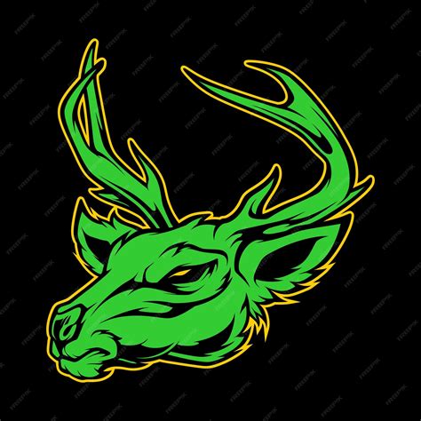 Premium Vector Deer Head Logo