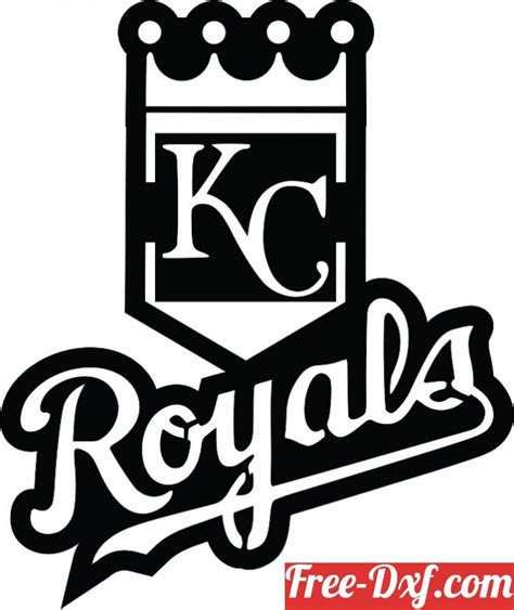 Download Kansas City Royals Logo Bgvbs High Quality Free Dxf File