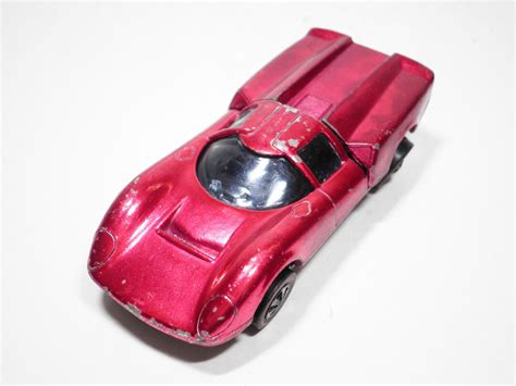 Hot Wheels Redline Lola Gt Red Usa Base Original Vintage Etsy