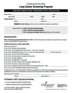 Fillable Online Lung Cancer Screening Pathway Map Cancer Care Ontario