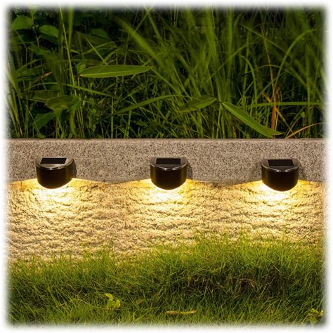 MorningSave: 8-Pack: Gigalumi Outdoor Solar Step Lights