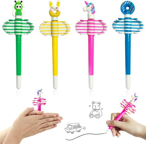 Yeefunjoy Pcs Fidget Pen Decompression Ballpoint Pen Multifunction