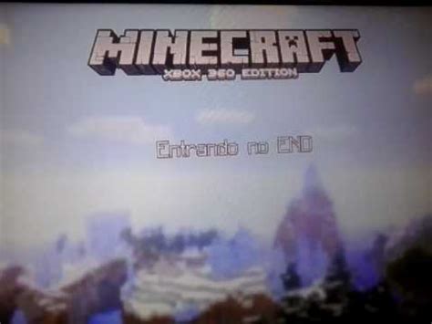 Matando O Ender Dragon No Minecraft De Xbox 360 YouTube