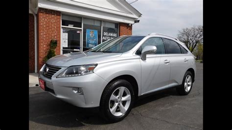 Lexus Rx Awd Silver Lining Metallic Owners Superb