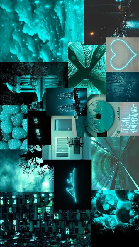 Dark Teal Aesthetic Desktop Wallpaper Teal Wallpaper Iphone Sparkly