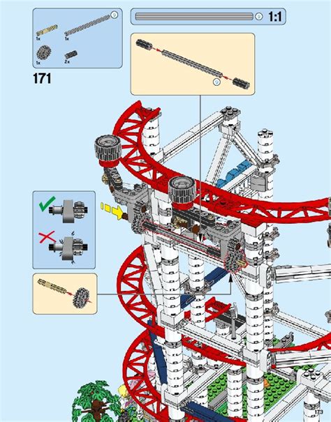 Building Instructions - LEGO - Creator Expert - 10261 - Roller Coaster