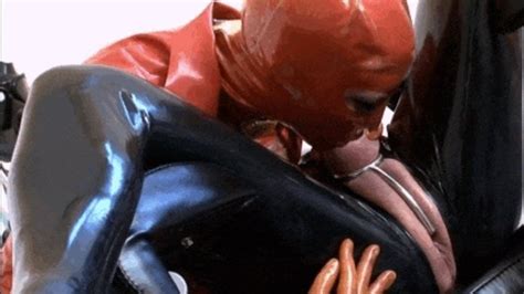 Rubber Queen And Her Submissive Latex Slave In Wet Anal Session Part 1 Of 3 Best Fetish
