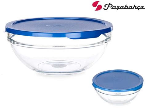 Fiambrera redonda chefs con tapa azul 1700ml Productos Tendencia Única