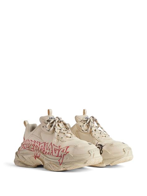 Balenciaga Triple S Chunky Sneakers Farfetch