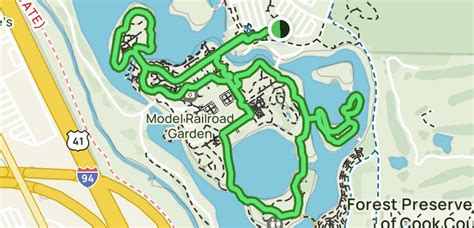 Chicago Botanic Garden Bike Trail Map Fasci Garden