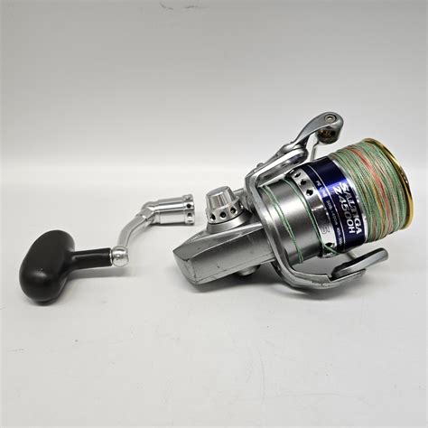 【全体的に状態が悪い】【8n30】 1円スタート Daiwa Saltiga Hi Speed Z4500h スピニングリール ダイワ リール