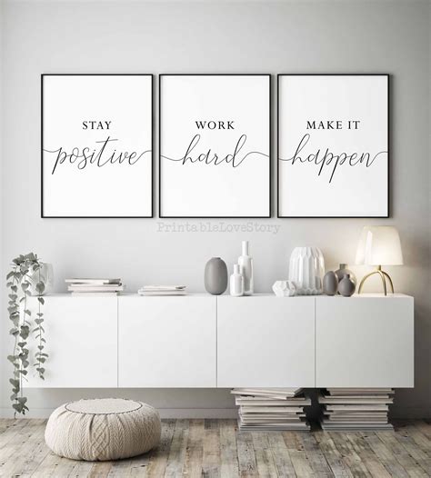 Office Wall Artprintable Quotesoffice Decorprintable Wall - Etsy