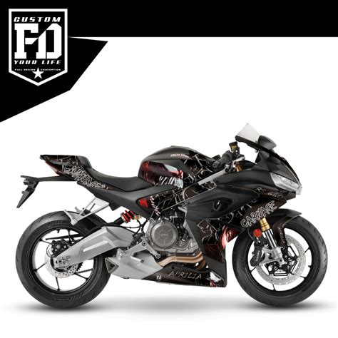 Kit D Co Aprilia Rs Carnage Black