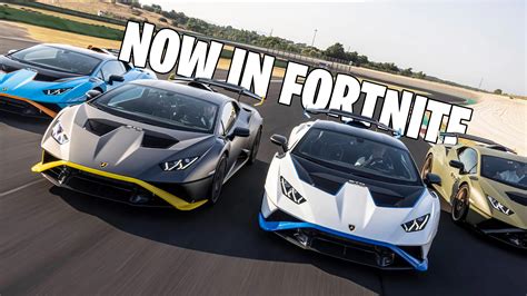 Une Lamborghini Huracan STO Dans Fortnite Coûte Combien Tech