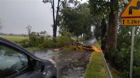 Razy Interweniowali W Czwartek Stra Acy Na Pomorzu Przez Region