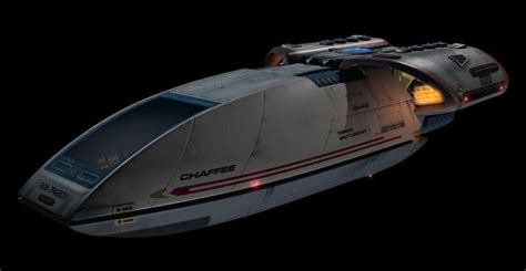 Starfleet Ships Uss Defiants Type Shuttle Chaffee