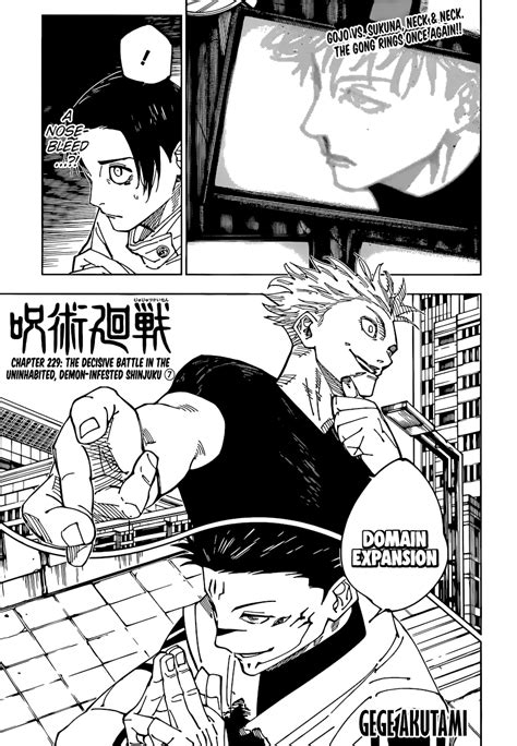 Jujutsu Kaisen Chapter Tcb Scans