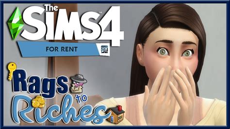 🔑 Rags To Riches Challenge The Sims 4 For Rent Part 45 🏠 Youtube