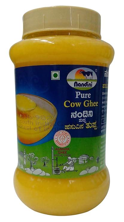 Nandini Pure Cow Ghee 500ml Jar Grocery And Gourmet Foods