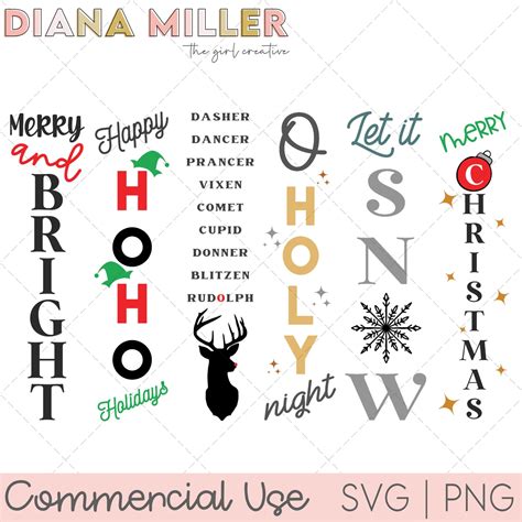 Christmas Porch Sign Svg Christmas Porch Leaner Svg Christmas Porch