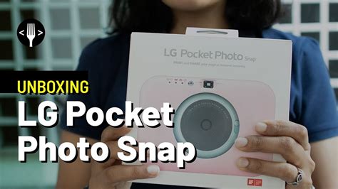 Unboxing Lg Pocket Photo Snap Youtube