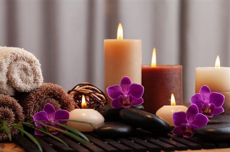 Aromaterapia Spa Tratamento De Beleza E Bem Estar Fundo Massagem