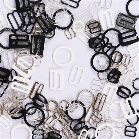 Amazon Pcs Styles Plastic Metal Bra Strap Hooks For Sewing Bikini Swimsuit Lingerie