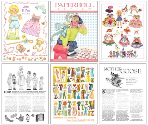 Paperdoll Review Magazine Issue 63 Winnie Winkle Mary Martin More