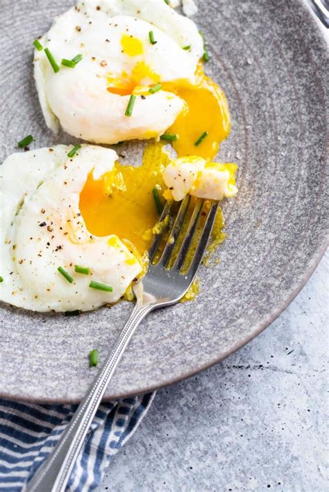 Air Fryer Perfectly Poached Eggs