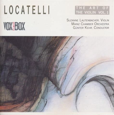 G Nter Kehr Locatelli Susanne Lautenbacher Mainz Chamber Orchestra