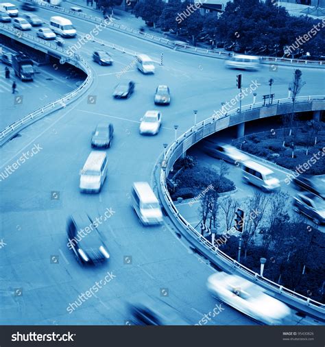 Aerial View Stack Interchange Stock Photo 95430826 | Shutterstock