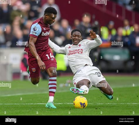 London Uk Dec West Ham United V Manchester United Premier