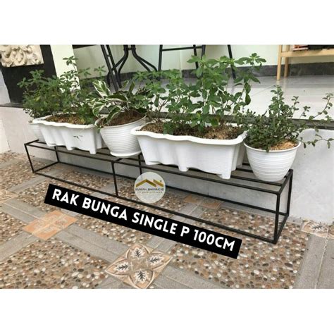 Jual Standing Pot Susun Rak Bunga Besi Susun Rak Bunga Rak