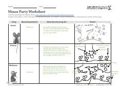 Kami Export Sean Porras Mouse Party Worksheet Pdf Name Sean