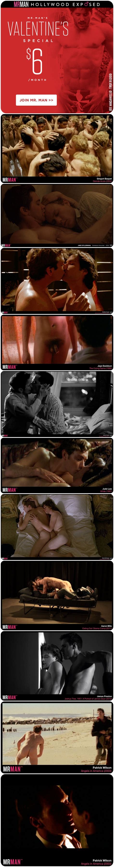 Top Glorious Celebrity Gay Scenes By Mr Man