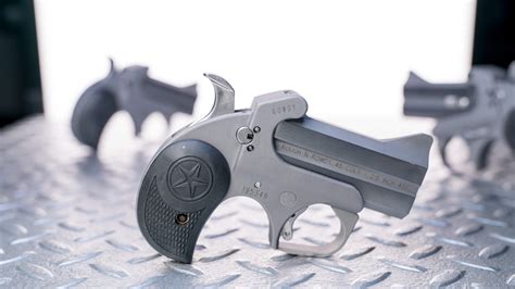 Bond Arms Barw Rowdy Polished Stainless Steel Colt Lc