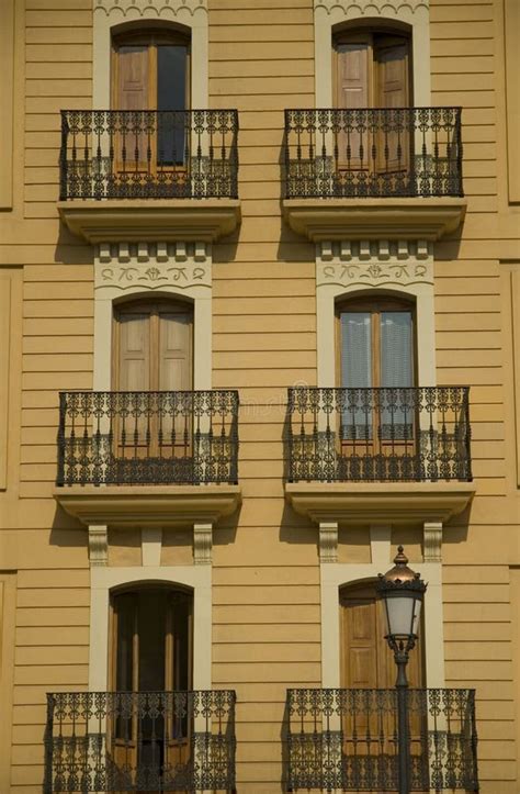 Windows and balcony stock image. Image of curtains, open - 2539811